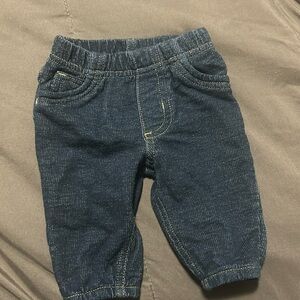 Carter’s 3 month old jeggings.